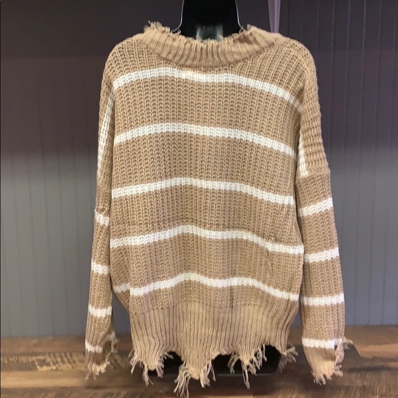 Distressed Sweater - Picture 2 of 2